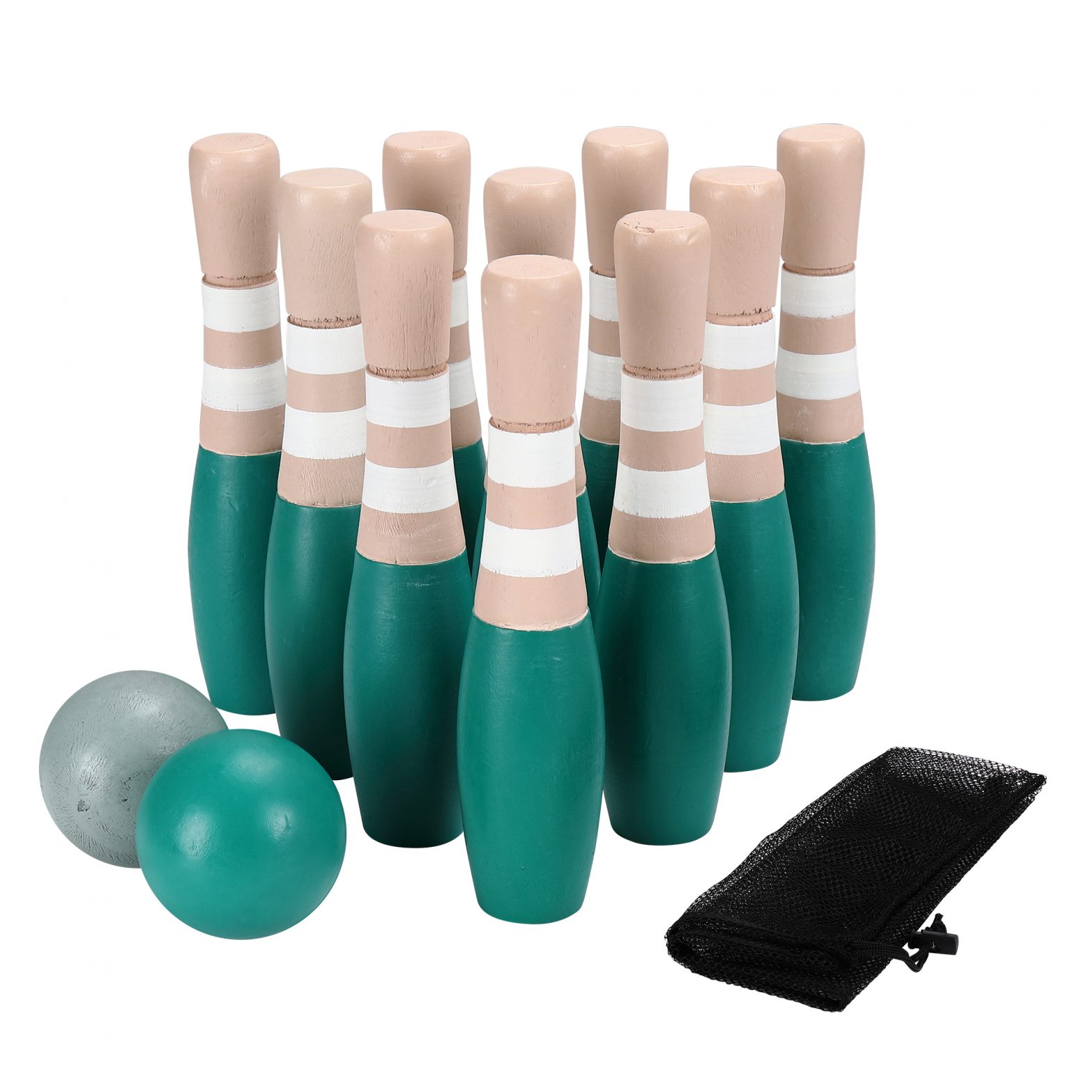 indoor outdoor bowling set