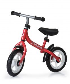 Alternative view of 10" Balance Bike in Red