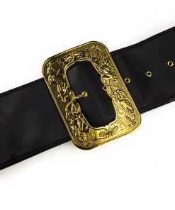 Leatherette Belt for Santa Costume