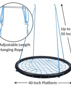 WonkaWoo Blue Net Swing Rope