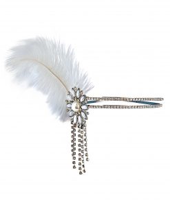 Silver 1920's Flapper Headpiece