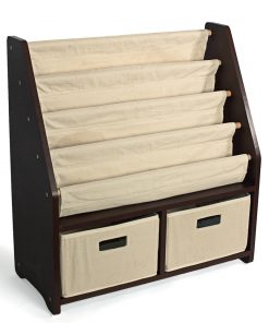 Alternative view of WonkaWoo Little Bookworm Sling Bookshelf (Espresso)