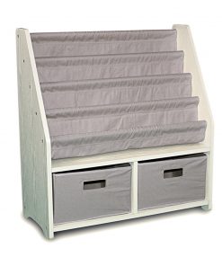Alternative view of WonkaWoo Little Bookworm Sling Bookshelf (White)