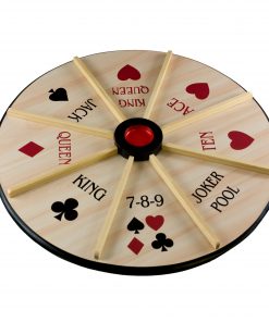 18" Wooden Double Sided Michigan Rummy