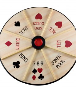Alternative view of 18" Wooden Double Sided Michigan Rummy