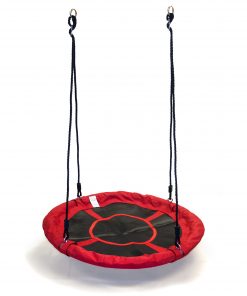 WONKAWOO Platform Tree Swing 40 Inch Diameter Platform Disk - Adjustable Height for Kids - Saucer Swing with Hanging Rope for Outdoors and Indoors
