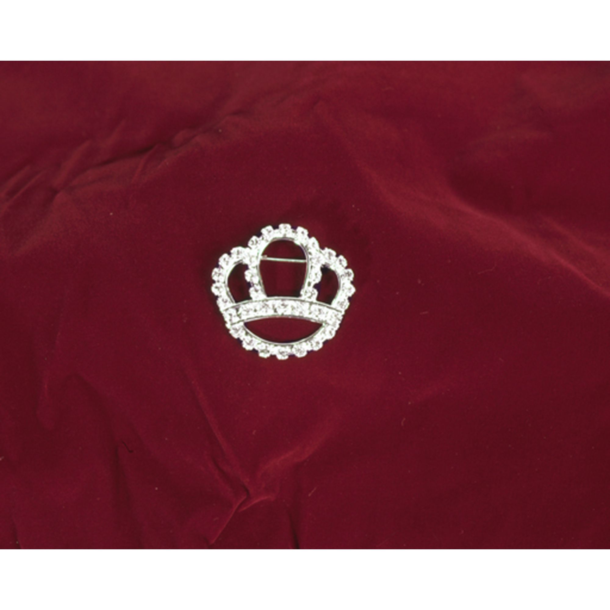 Rhinestone Pin Crown Sunnywood
