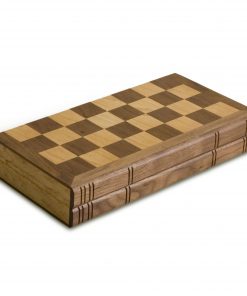 Alternative view of 12" Wooden Folding Chess