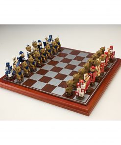 Teddy Bear Resin Chess Set