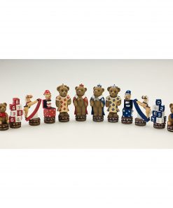 Alternative view of Teddy Bear Resin Chess Set
