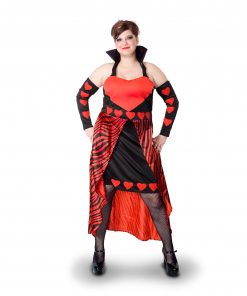 Lava Diva Plus Size Queen of Hearts