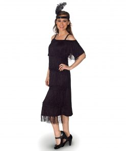 Black Flapper Dress
