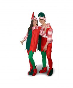 Unisex Holly Jolly Elf Costume