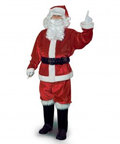 Alternative view of Velvet Santa Suit