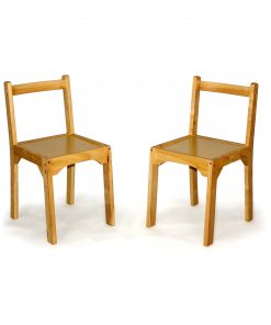 Alternative view of Wooden Chair Set for Chess Table