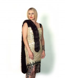 Alternative view of 1920's Costume Polyester Scarf Accessory