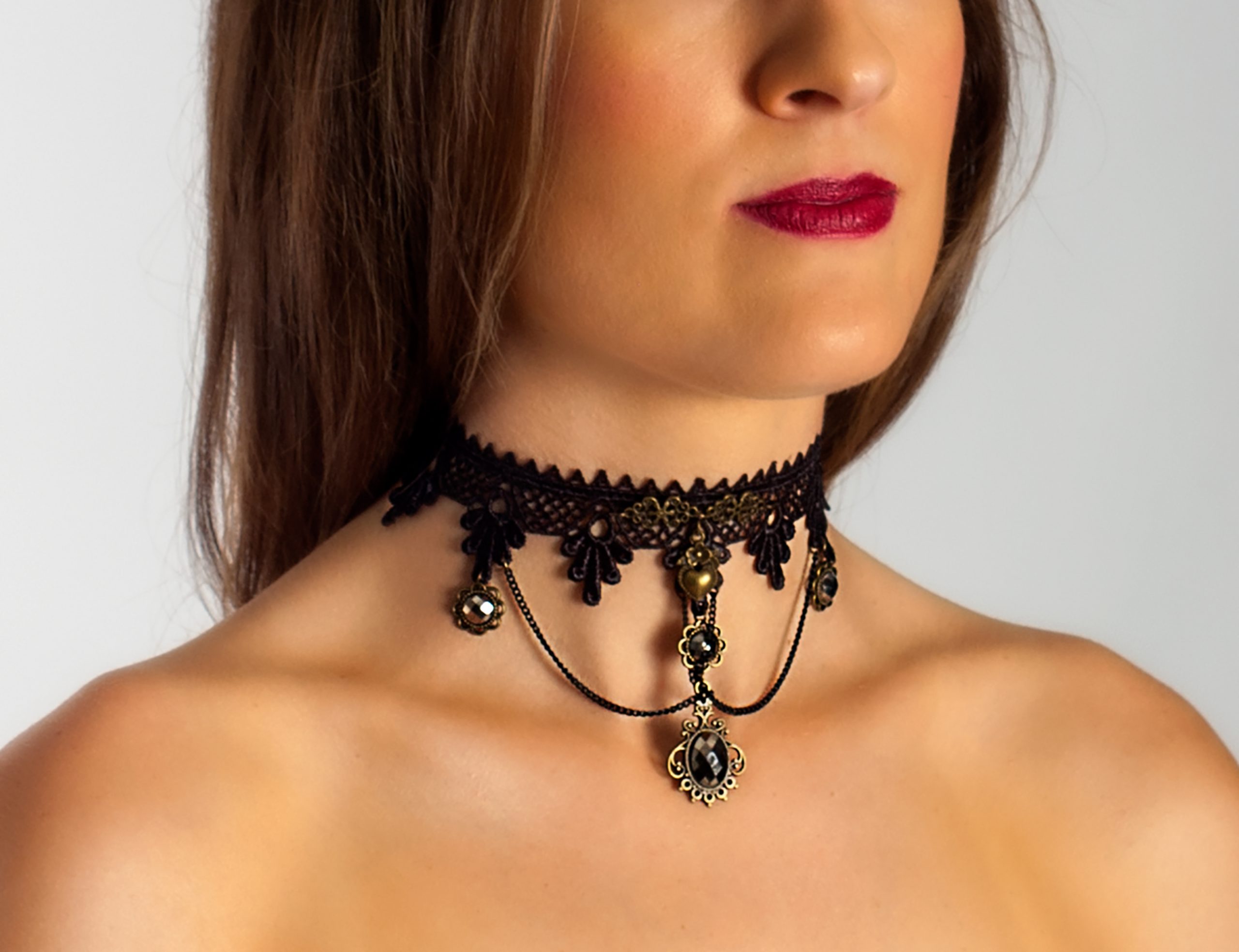Gothic Lace Choker Sunnywood