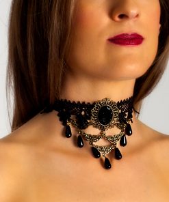 Gothic Lace Choker